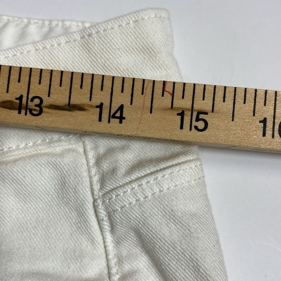 Grace boot, cut by cookie Johnson, white jeans, size 28 - Picture 5 of 8